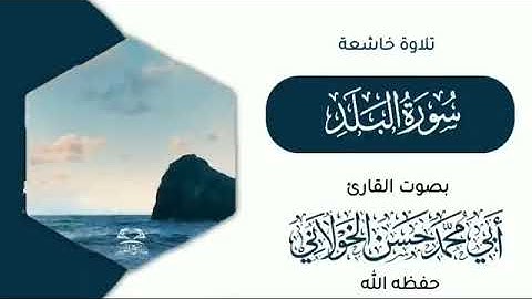 تلاوات الشــــــــــــــــيخ حسن الخولاني حفظه الله