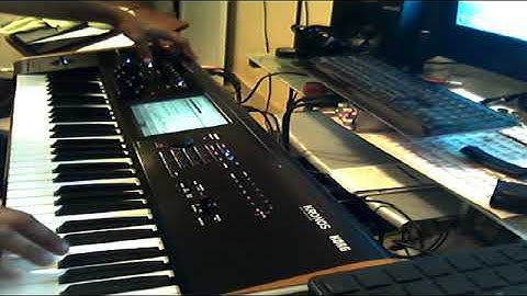 korg kronos sequence