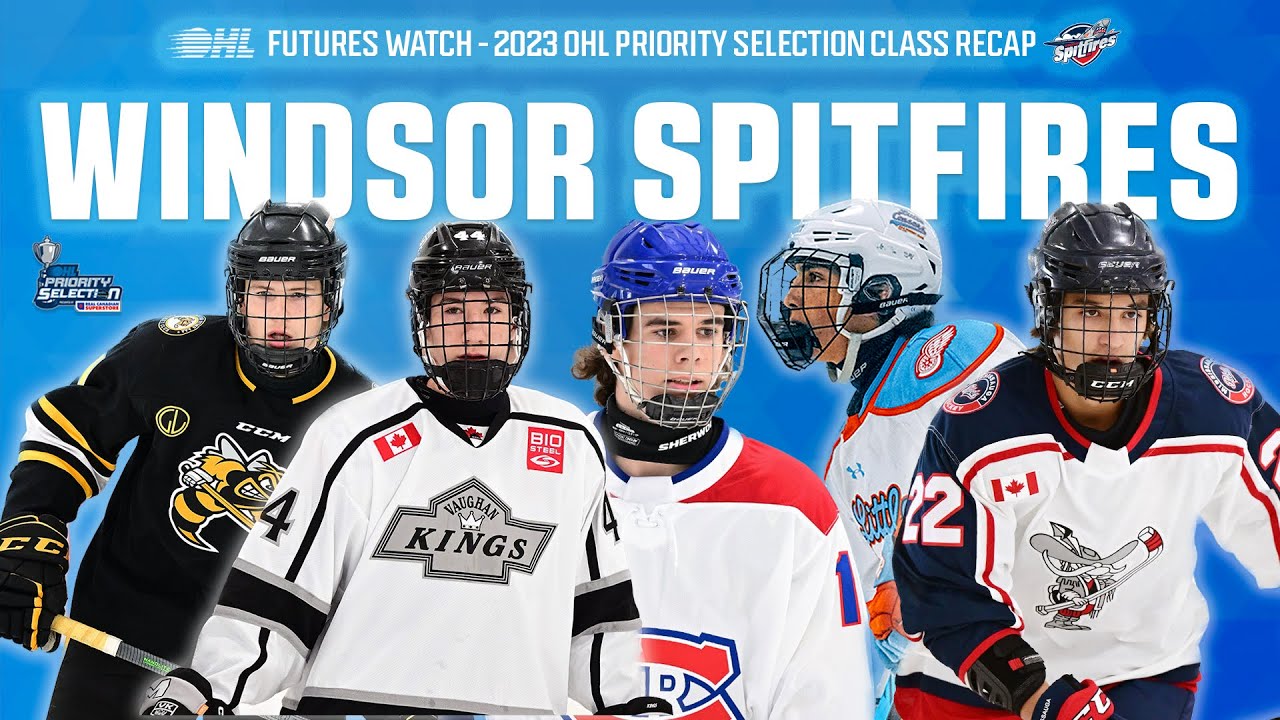 2023-2024 OHL Futures Watch Windsor Spitfires