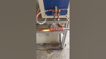 iron bar heating induction welding machine
