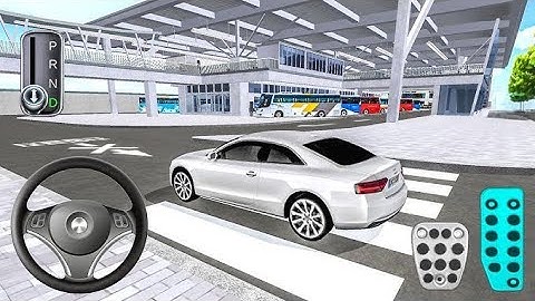 New Sedan Car Kia In Express Bus Terminal - 3D Driving Class - 2025 Gameplay