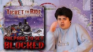 Ticket to Ride Nordic Countries - Prepare to Get Blocked