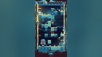 Lemmings. Level W 96-17. Walkthrough.