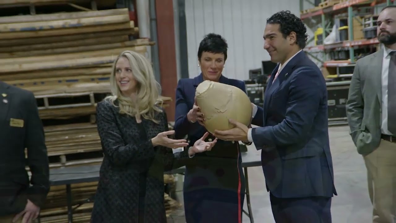 Rep Josh Kail and the House Republican Policy Committee tour Pyrotecnico in New Castle, PA