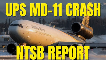 UPS 2976 Crash - NTSB Report  #upscrash
