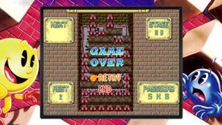 PAC-MAN MUSEUM+ Game Over (Pac-Attack Puzzle Mode)