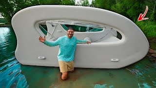 I Imported A $7,000 European INFLATABLE HOUSEBOAT!! (was it worth it?)