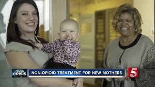 New mothers battling addiction avoid opiates after birth