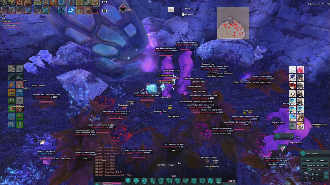 Mabinogi Tinaminna Ice Spear Solo Shyllien YouTube