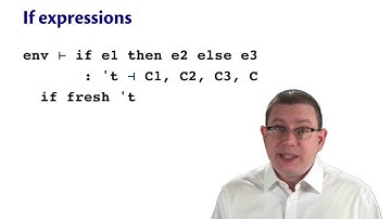 Inference of Ifs | OCaml Programming | Chapter 9 Video 40