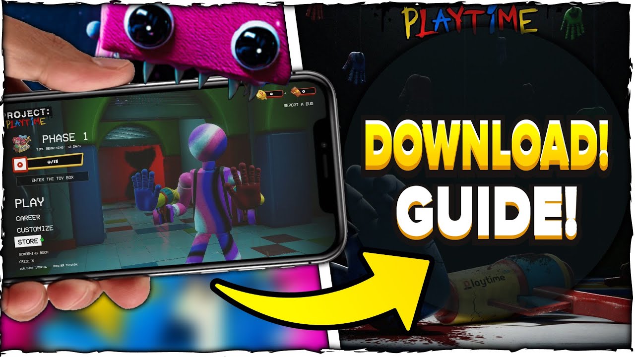 How to Get Project Playtime on Mobile ✓ Project Playtime Download iOS &  Android (Tutorial) 