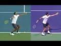 Nick Kyrgios - Imitating Roger Federer