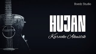 Hujan - Erie Suzan - Karaoke Akustik