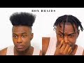 Men's Box Braids for Short Hair! | High Top Hairstyle!