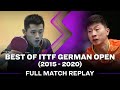 Full match  ma long chn vs zhang jike chn  ms f  2015 german open