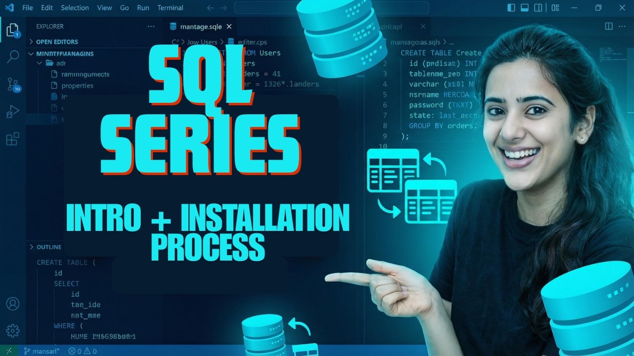 SQL Introduction + MySQL Installation Process - YouTube