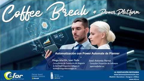 Automatización con Planner y Power Automate COFFEE BREAK
