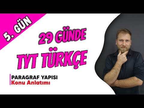Paragrafta Yapı -  Tyt Türkçe