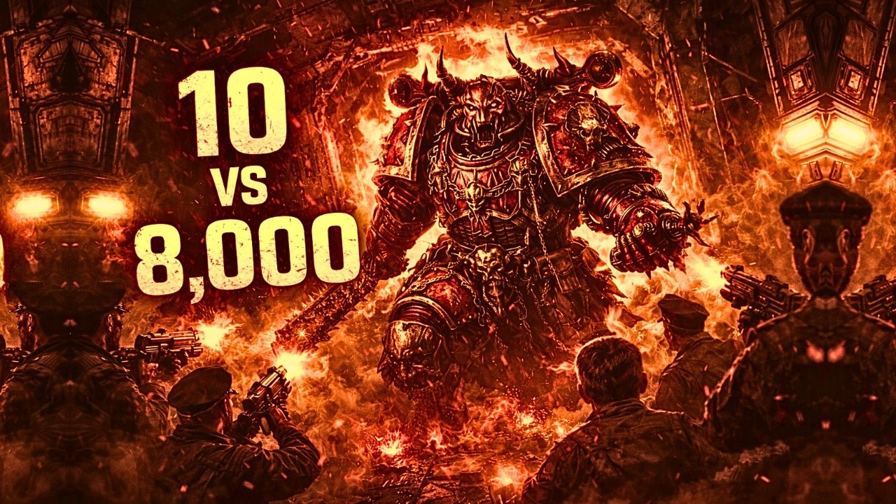 Just How Terrifying Is A Chaos Space Marine Boarding Action Really In WH40K