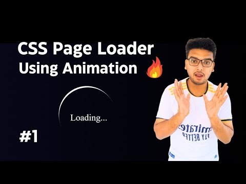CSS Loader | CSS Animation Loader | #1 Part 01 - YouTube