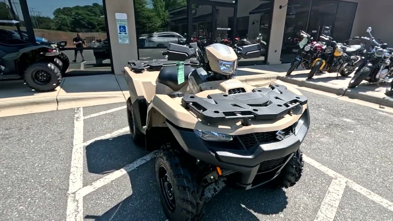 New 2026 Suzuki KingQuad 750AXi Power Steering Desert Beige ATVs