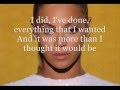 Beyonce - I was here (lyrics)