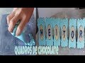 COMO FAZER PORTA RETRATO DE CHOCOLATE PASSO A PASSO  ♡