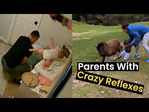 Parents With Life Saving Reflexes Close Call Moments