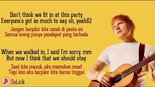 I Don't Care | Ed Sheeran ft. Justin Bieber (Lirik lagu dan terjemahan)