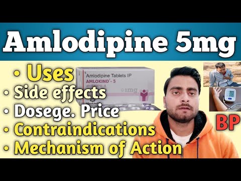 Video Amlokind 5mg | Amlodipine 10mg Tablet | Uses, Side... - youtube