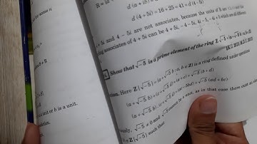 B.Sc./B.A.III || Groups and Rings || lecture- 51
