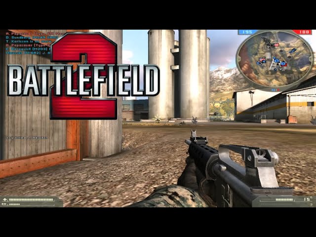 Battlefield 2 gameplay 02-18