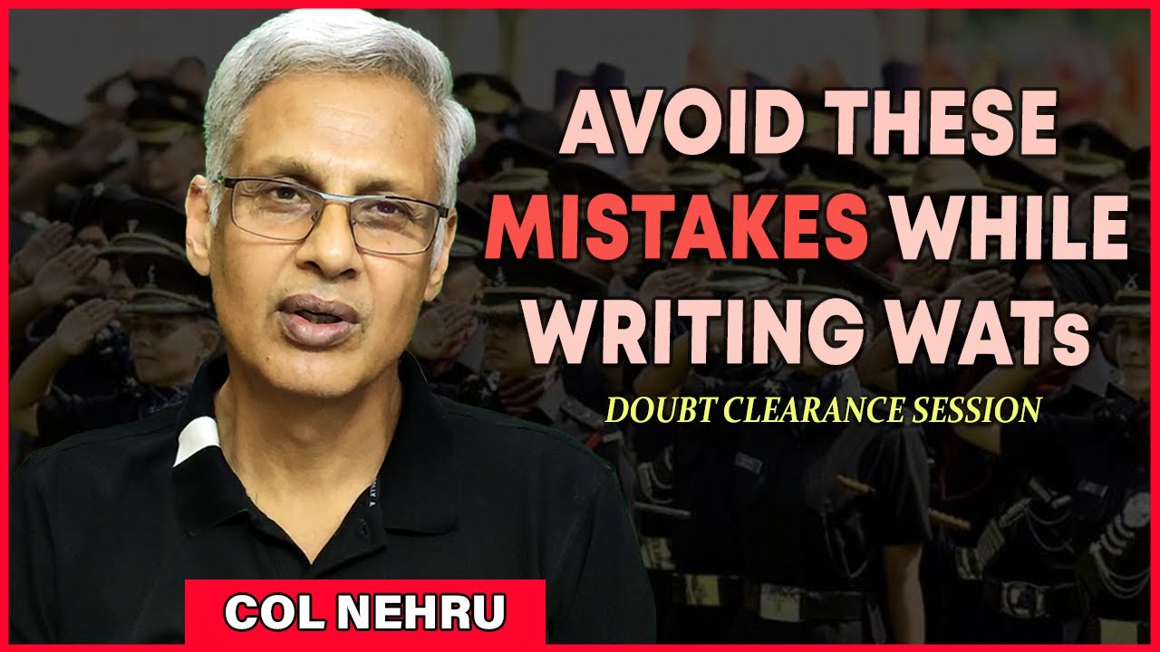 Анализ ответов на экзамен WAT студента NFA | Полковник М. М. Неру | Сессия по разрешению сомнений