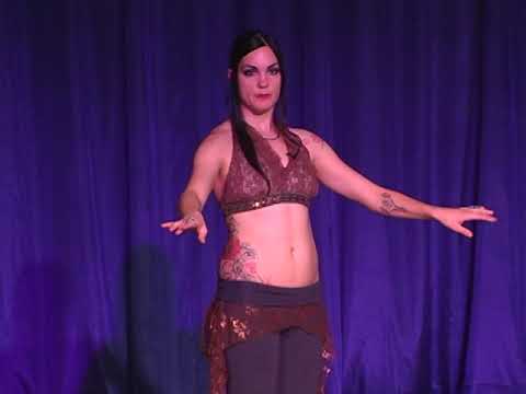 Basic popping technique and then a slinky combo for bellydance!