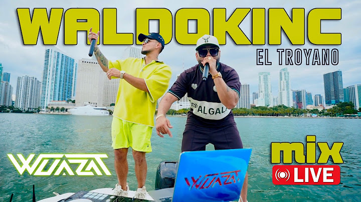 WALDOKINC EL TROYANO MIX 🔥🎤 CANTANDO SUS EXITOS EN VIVO CON DJ WUAZAT (ALTO TROYANAJE & MAS )