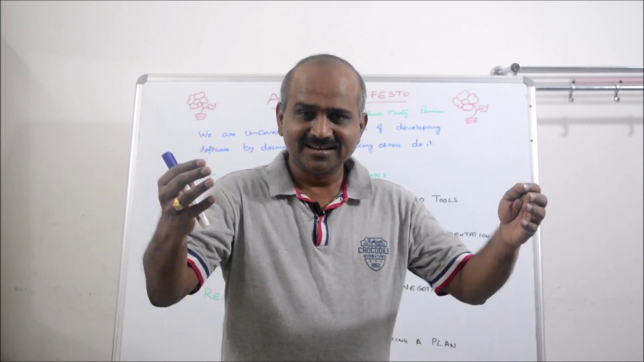 The Agile Manifesto - YouTube