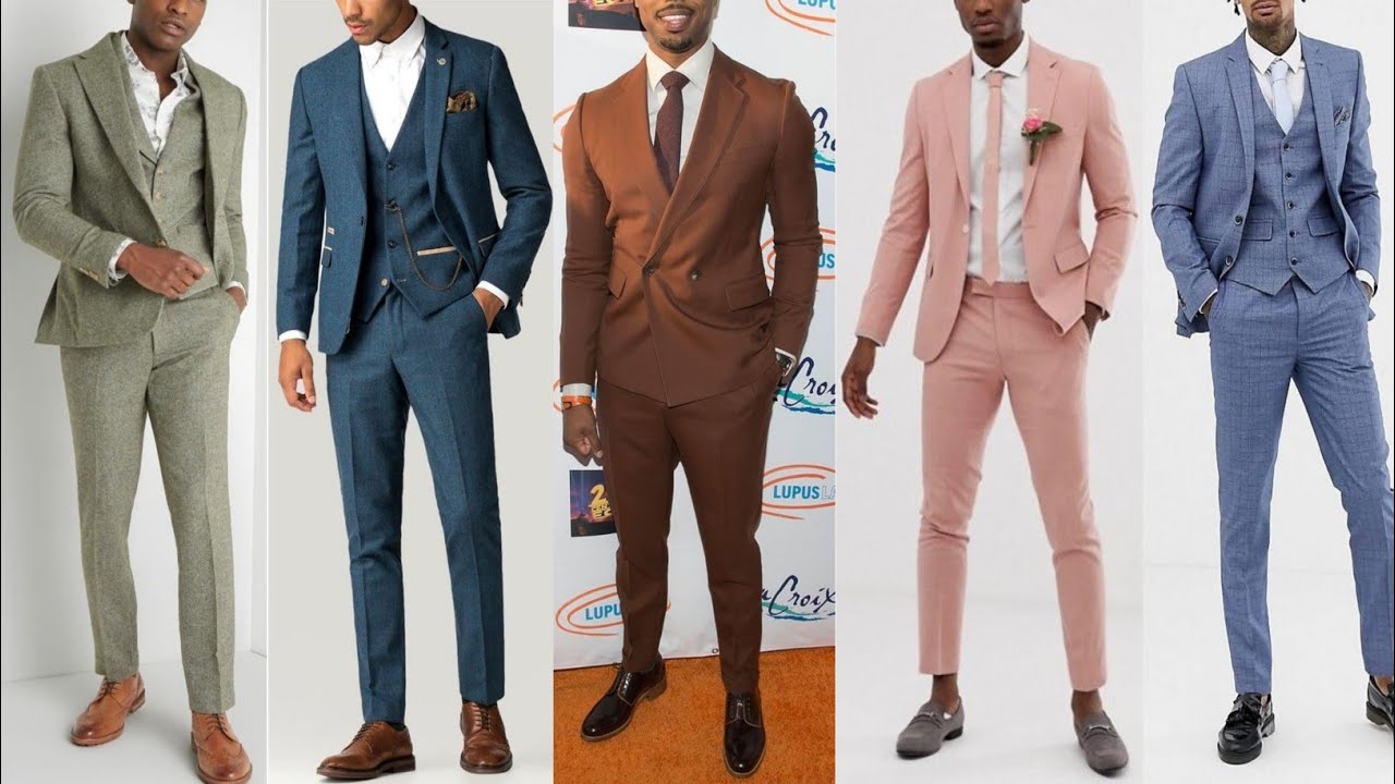 stavelse tjenestemænd by Black Skinny Guy's Wedding Suit Combination | Dark Skin Guy's Coat Pant -  YouTube