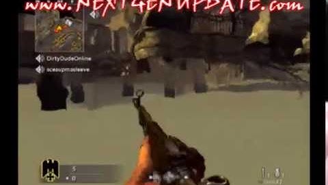 Call of Duty 5 (World at War) Glitches - Under Downfall Glitch Tutorial