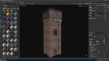 Substance Painter Tutorial - Tower Environment Texturing in Substance Painter pt.4