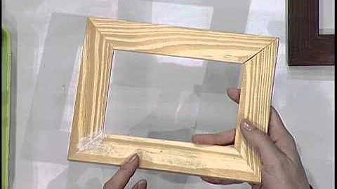 Como restaurar um Porta-retrato de madeira?