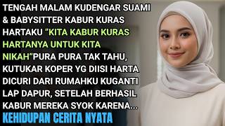 Diam2 Ku Lihat Suamiu0026babysitterku Kabur Tengah Malam Kuras Hartaku Bekal Mereka Nikah Kujebak Panik