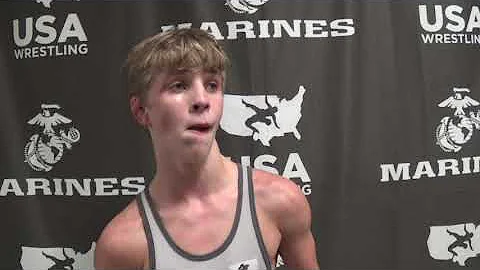 Anthony Ruzic (IL) 16U Greco-Roman Nationals champion at 106 pounds