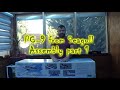 Seagull Pilatus PC-9 assembly part#1 (unboxing, partial assembly)  #futaba #nitro  English subtitles