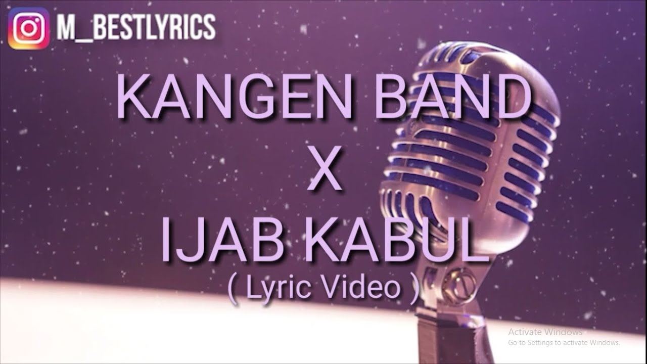 Kangen Band Ijab Kabul ( Lyric Video ) YouTube