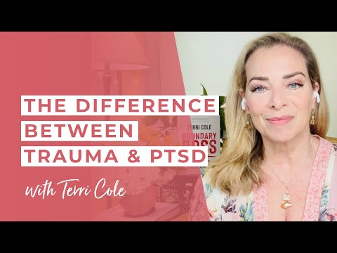 The Difference Between Trauma + PTSD - Terri Cole