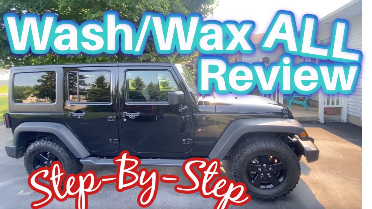 RV Wash Wax ALL - Start to Finish Review | Aero Cosmetics | Our Jeep  Wrangler | Solitude 380 #RVLife - YouTube