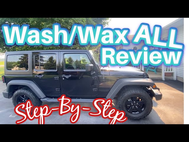 RV Wash Wax ALL - Start to Finish Review, Aero Cosmetics, Our Jeep  Wrangler