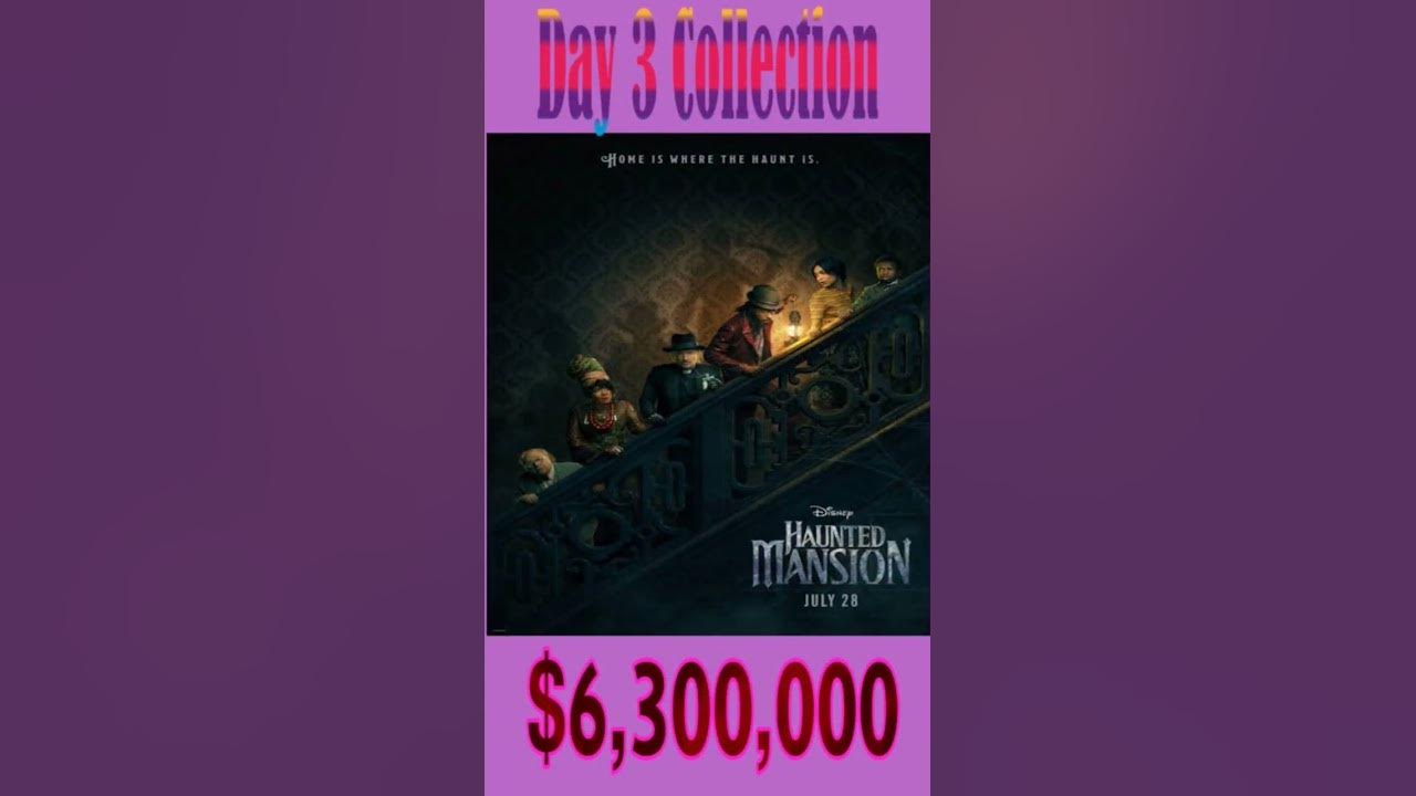 Haunted mansion box Office Collection shortsvideo viral 
