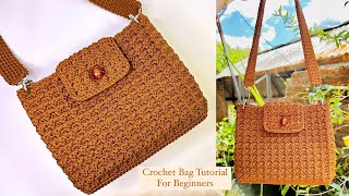 How to Crochet Bag Easy Turorial