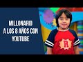 El Youtuber de 8 años que gana $26 Millones de dólares al año | Ryan Kaji 💰